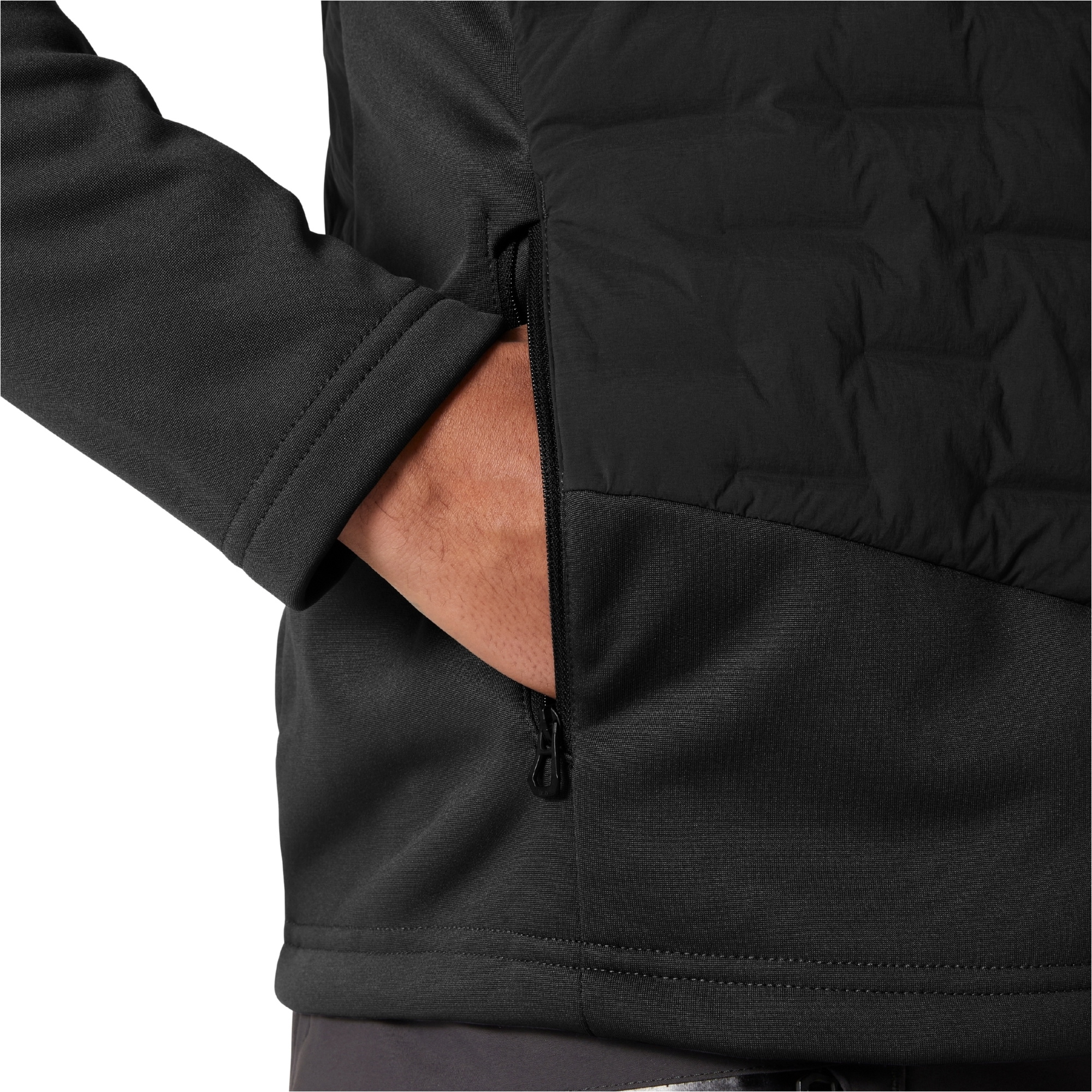 2026 Helly Hansen Männer HP Hybrid Stretch Insulator Jacke 34103 - Ebony